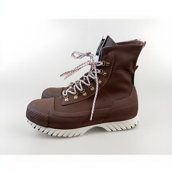 NEW Converse Chuck Taylor All Star Lugged TrekWom 11/Men’s9 Brown Leather - Picture 8 of 12